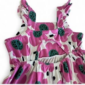 Girls' Pink Floral Maxi Dress
 Mila & Rose